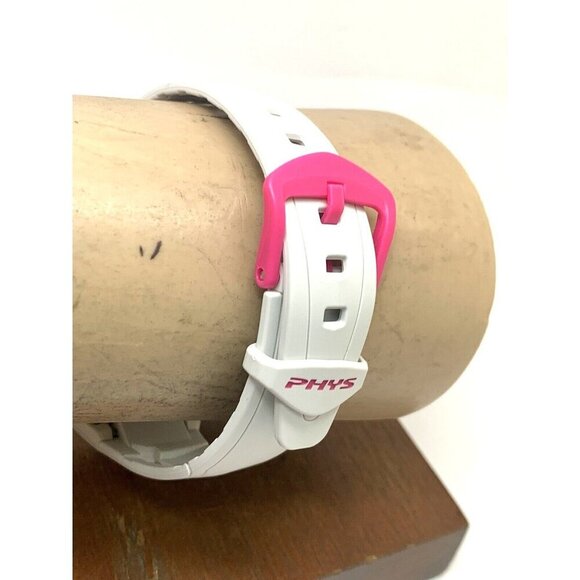 Casio Women's Watch STR300 Runner Lap Counter White Pink Resin Digital 2575 35mm - Picture 10 of 14